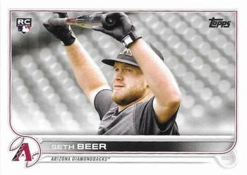 2022 Topps #345 Seth Beer Front