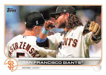 2022 Topps #464 San Francisco Giants Front