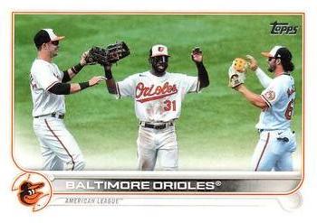 2022 Topps #465 Baltimore Orioles Front