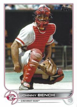 2022 Topps #485 Johnny Bench Front