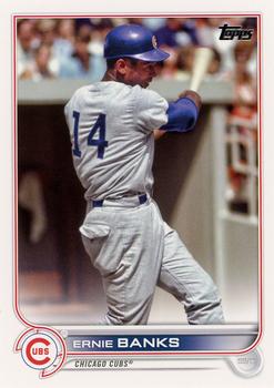 2022 Topps #490 Ernie Banks Front