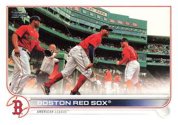 2022 Topps #519 Boston Red Sox Front