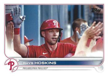 2022 Topps #523 Rhys Hoskins Front