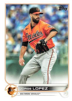 2022 Topps #552 Jorge Lopez Front