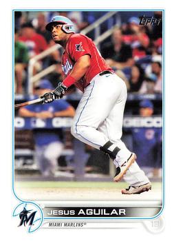 2022 Topps #560 Jesus Aguilar Front