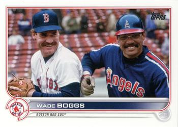 2022 Topps #582 Wade Boggs Front