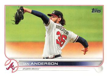 2022 Topps #615 Ian Anderson Front