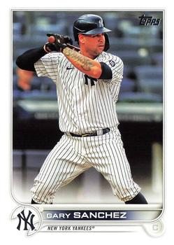 2022 Topps #625 Gary Sanchez Front