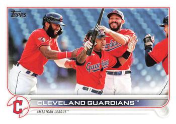 2022 Topps #643 Cleveland Guardians Front