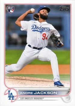 2022 Topps #258 Andre Jackson Front