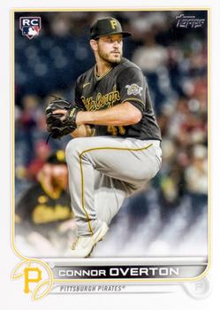 2022 Topps #339 Connor Overton Front