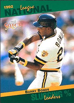 1993 Score - Select Stat Leaders #46 Barry Bonds Front