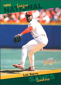 1993 Score - Select Stat Leaders #70 Lee Smith Front