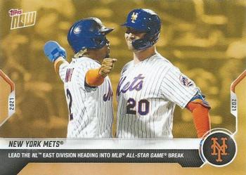 2021 Topps Now Road to Opening Day Bonus #ODB-22 New York Mets Front