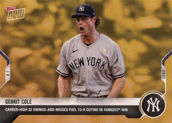 2021 Topps Now Road to Opening Day Bonus #ODB-30 Gerrit Cole Front