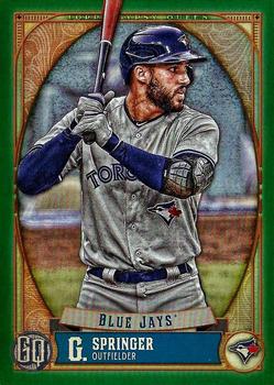 2021 Topps Gypsy Queen - Green #290 George Springer Front