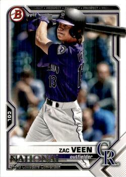 2021 Topps NSCC Bowman National Convention #47 Zac Veen Front