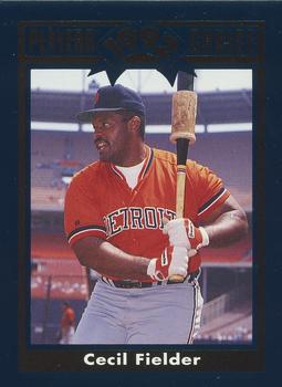 1992 Cartwrights Players Choice - Blue Foil #38 Cecil Fielder Front