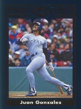 1992 Cartwrights Players Choice - Blue Foil #42 Juan Gonzalez Front