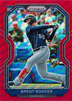 2021 Panini Prizm - Red Prizm #126 Brent Rooker Front