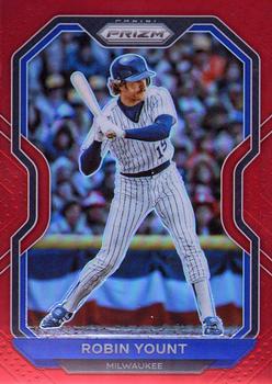 2021 Panini Prizm - Red Prizm #156 Robin Yount Front