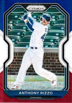 2021 Panini Prizm - Red/White/Blue Prizm #28 Anthony Rizzo Front