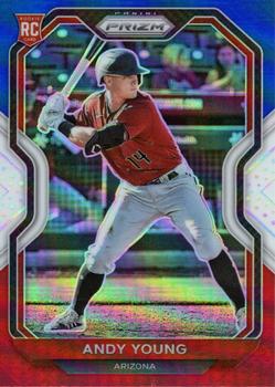 2021 Panini Prizm - Red/White/Blue Prizm #61 Andy Young Front