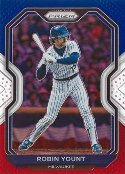 2021 Panini Prizm - Red/White/Blue Prizm #156 Robin Yount Front
