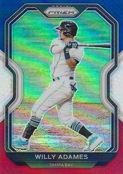 2021 Panini Prizm - Red/White/Blue Prizm #219 Willy Adames Front