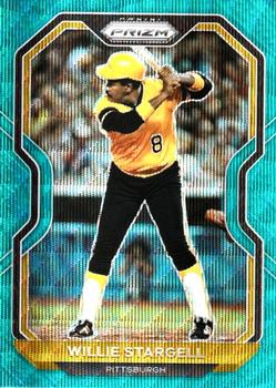 2021 Panini Prizm - Teal Wave Prizm #125 Willie Stargell Front