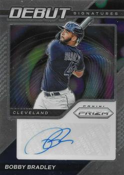 2021 Panini Prizm - Debut Signatures #DS-BB Bobby Bradley Front