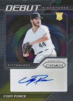 2021 Panini Prizm - Debut Signatures #DS-CP Cody Ponce Front