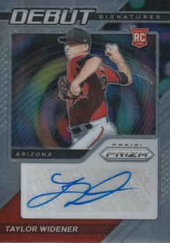 2021 Panini Prizm - Debut Signatures #DS-TW Taylor Widener Front