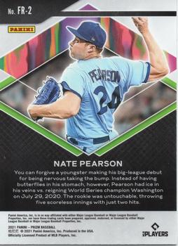 2021 Panini Prizm - Fearless #FR-2 Nate Pearson Back