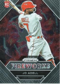 2021 Panini Prizm - Fireworks #FW9 Jo Adell Front