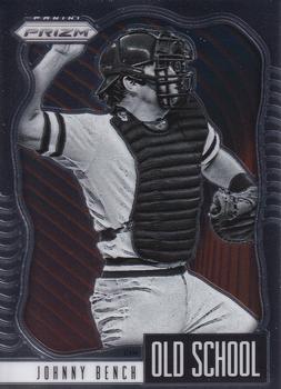 2021 Panini Prizm - Old School #OS-8 Johnny Bench Front