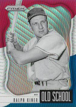 2021 Panini Prizm - Old School Red/White/Blue Prizm #OS-10 Ralph Kiner Front