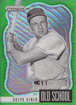 2021 Panini Prizm - Old School Lime Green Prizm #OS-10 Ralph Kiner Front