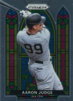 2021 Panini Prizm - Stained Glass #SG-5 Aaron Judge Front