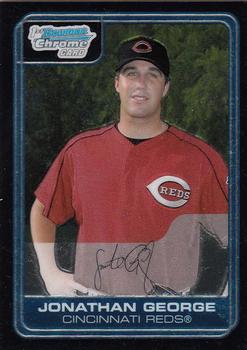 2006 Bowman - Chrome Prospects #BC2 Jonathan George Front