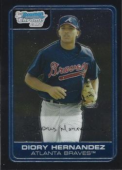 2006 Bowman - Chrome Prospects #BC44 Diory Hernandez Front