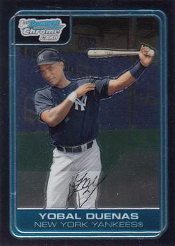2006 Bowman - Chrome Prospects #BC80 Yobal Duenas Front