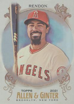 2021 Topps Allen & Ginter - Silver Portrait #15 Anthony Rendon Front