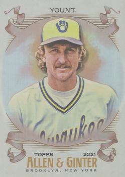 2021 Topps Allen & Ginter - Silver Portrait #22 Robin Yount Front