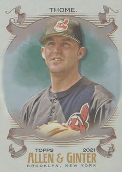 2021 Topps Allen & Ginter - Silver Portrait #255 Jim Thome Front
