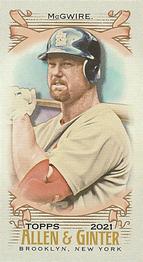 2021 Topps Allen & Ginter - Mini A & G Back #27 Mark McGwire Front
