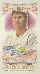2021 Topps Allen & Ginter - Mini A & G Back #64 Jose Canseco Front