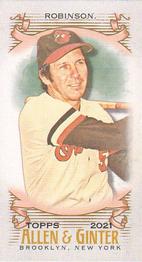 2021 Topps Allen & Ginter - Mini A & G Back #83 Brooks Robinson Front