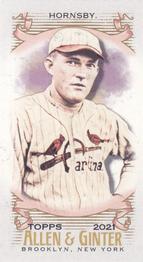 2021 Topps Allen & Ginter - Mini A & G Back #177 Rogers Hornsby Front