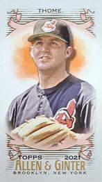 2021 Topps Allen & Ginter - Mini A & G Back #255 Jim Thome Front